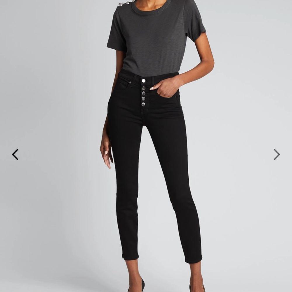 Veronica Beard Debbie  High Rise Ankle  Jeans